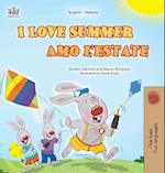 I Love Summer (English Italian Bilingual Children's Book)