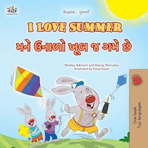 I Love Summer (English Gujarati Bilingual Children's Book)