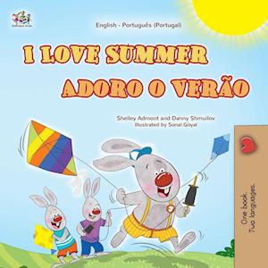 I Love Summer (English Portuguese Portugal Bilingual Children's Book)