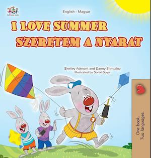 I Love Summer (English Hungarian Bilingual Children's Book)