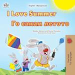 I Love Summer (English Macedonian Bilingual Children's Book)