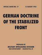 GermanDoctrineof theStabilizedFront (SpecialSeries,no.17)