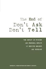 The End of Don't Ask Don't Tell