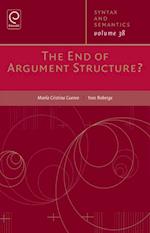 End of Argument Structure?