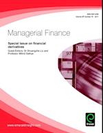 Special issue on financial derivatives