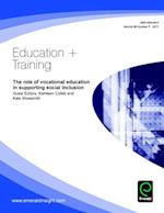 role of vocational education in supporting social inclusion