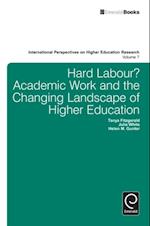 Hard Labour? Academic Work and the Changing Landscape of Higher Education