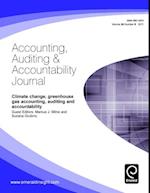 Climate Change, Greenhouse Gas Accounting, Auditing & Accountability