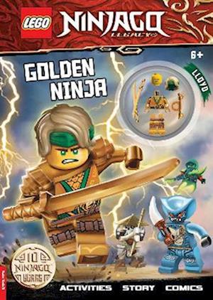 LEGO® NINJAGO®: Golden Ninja Activity Book (with Lloyd minifigure)