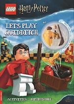 LEGO® Harry Potter™: Let's Play Quidditch Activity Book (with Cedric Diggory minifigure)