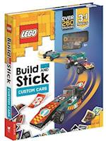 LEGO® Build and Stick: Custom Cars (Includes LEGO® bricks, book and over 260 stickers)