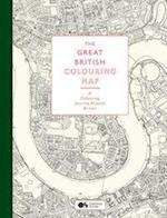 The Great British Colouring Map