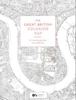 The Great British Coloring Map