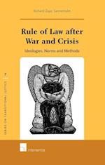 Rule of Law After War and Crisis