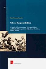 Whose Responsibility?