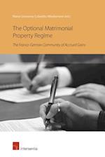 The Optional Matrimonial Property Regime