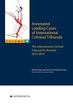 Annotated Leading Cases of International Criminal Tribunals - volume 58