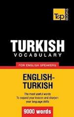 Turkish vocabulary for English speakers - 9000 words