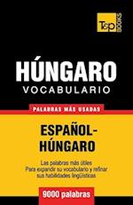 Vocabulario español-húngaro - 9000 palabras más usadas