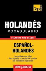 Vocabulario español-holandés - 9000 palabras más usadas