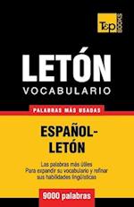 Vocabulario español-letón - 9000 palabras más usadas
