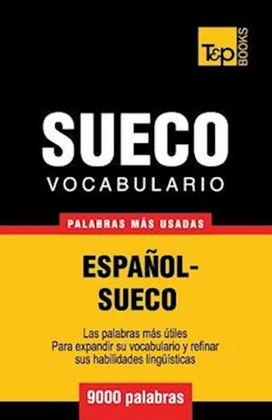 Vocabulario español-sueco - 9000 palabras más usadas