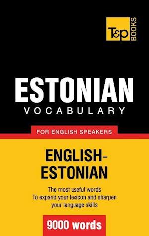 Estonian vocabulary for English speakers - 9000 words