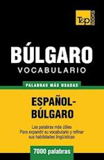 Vocabulario español-búlgaro - 7000 palabras más usadas