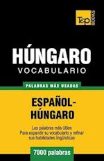 Vocabulario español-húngaro - 7000 palabras más usadas