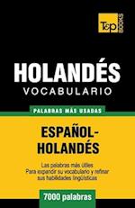 Vocabulario español-holandés - 7000 palabras más usadas