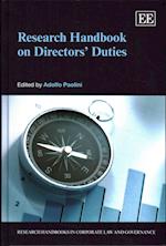 Research Handbook on Directors’ Duties