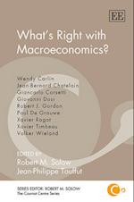What’s Right with Macroeconomics?