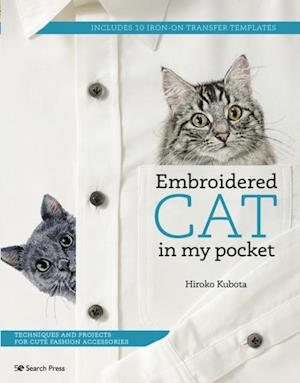 Embroidered Cat in My Pocket