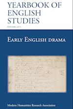 Early English Drama (Yearbook of English Studies (43) 2013)