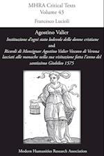 Agostino Valier, 'Instituzione d'ogni stato lodevole delle donne cristiane'