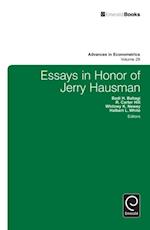 Essays in Honor of Jerry Hausman