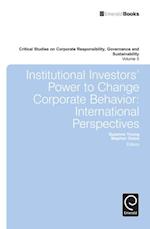Institutional Investors'' Power to Change Corporate Behavior