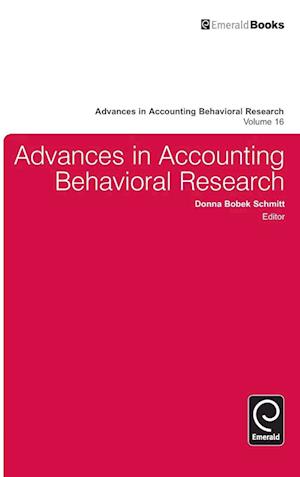 Advances in Accounting Behavioral Research