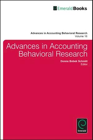 Advances in Accounting Behavioral Research