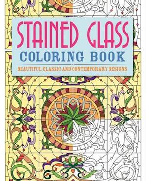 Stained Glass  Colouring Book
