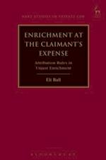 Enrichment at the Claimant''s Expense
