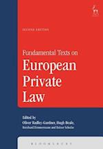 Fundamental Texts on European Private Law