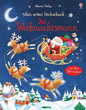 Mein erstes Stickerbuch: Der Weihnachtsmann