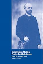 Durkheimian Studies/Atudes Durkheimiennes