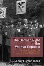 The German Right in the Weimar Republic