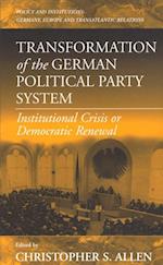 Transformation of the German Political Party System