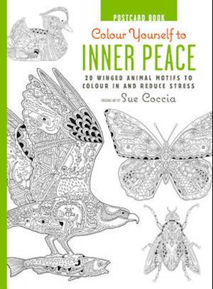 Colour Yourself to Inner Peace Postcard Book