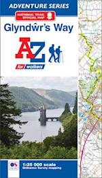 Glyndwr's Way National Trail Official Map
