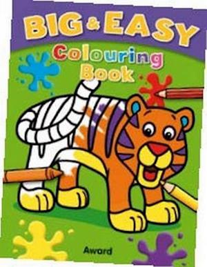 Big & Easy Colouring Books: Tiger