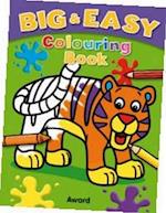 Big & Easy Colouring Books: Tiger